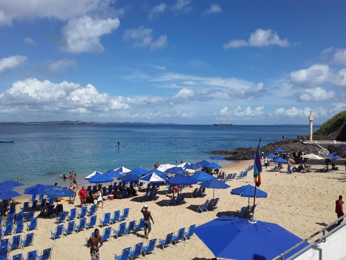 Flat Luxo Bem Localizado No Bairro Da Barra Salvador Apartman Kültér fotó